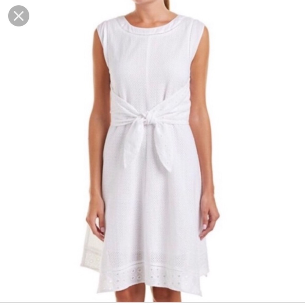 New without tags CAbi White Lizzie dress Midi